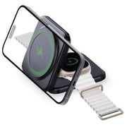 Smartix Premium Foldable Magnetic Wireless Charger Black