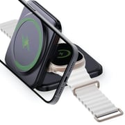 Smartix Premium Foldable Magnetic Wireless Charger Black