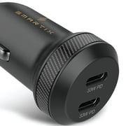 Smartix Premium Car Charger Black