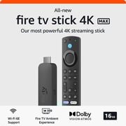 Amazon 2023 Edition 4K Streaming Media Player Fire TV Stick Black