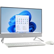 Dell Inspiron 7720 All-in-One (2023) Desktop - 13th Gen / Intel Core i7-1355U / 27inch FHD / 1TB SSD / 16GB RAM / 2 GB NVIDIA GeForce MX550 Graphics / Windows 11 Home / English Keyboard / White / International Version - [27-7720]