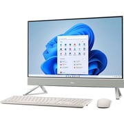 Dell Inspiron 7720 All-in-One (2023) Desktop - 13th Gen / Intel Core i7-1355U / 27inch FHD / 1TB SSD / 16GB RAM / 2 GB NVIDIA GeForce MX550 Graphics / Windows 11 Home / English Keyboard / White / International Version - [27-7720]