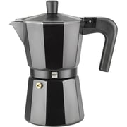 MAGEFESA KENIA NOIR COFFEE MAKER ALUMINIUM 3 CUPS BLACK M-8429113134013