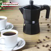 MAGEFESA KENIA NOIR COFFEE MAKER ALUMINIUM 3 CUPS BLACK M-8429113134013