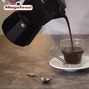 MAGEFESA KENIA NOIR COFFEE MAKER ALUMINIUM 3 CUPS BLACK M-8429113134013