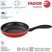 FAGOR MAXIMA FRYPAN ALUMINUM 26 CM RED 8429113800727