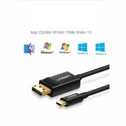 Ugreen USB-C To DP Cable 1.5m Black