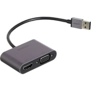 Ugreen USB To HDMI And VGA Adapter Grey