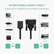 Ugreen DVI To HDMI Female Adapter Black