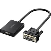Ugreen VGA Male To HDMI Female Adapter Cable 0.15m Black