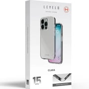 Levelo Clara Case Clear iPhone 15 Pro