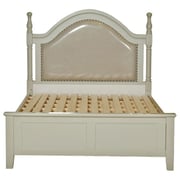 Gmax Wooden Bed With Soft Headboard 180x200 cm