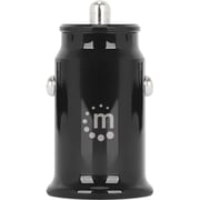 Manhattan 2Port Mini Car Charger Black