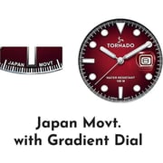 Tornado T22001-SBSMB Men's Watch