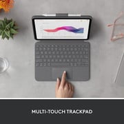 Logitech Combo Touch Keyboard And Trackpad Case Grey