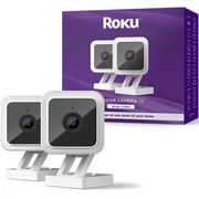 Roku CS1000P2R Indoor Camera 2pc