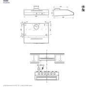 Electrolux Traditional Cooker Hood ECU6151S