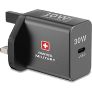 Swiss Military GaN Charger 1.5m Grey