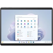 Microsoft Surface Pro 9 (2025) Laptop - 12th Gen / Intel Core i5-1235U / 13inch / 128GB SSD / 8GB RAM / Shared Intel Iris Xe Graphics / Windows 11 Home / Platinum / Middle East Version - [QDI00008]