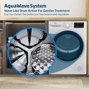 Beko 9kg Condenser Tumble Dryer, AquaWave Technology, Sensor Drying, Reversible Door, White - DC9W