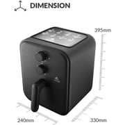 Evvoli Air Fryer EVKA-AF3801B