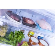 Fresh Refrigerator 397 Liters Glass Harmony - Black/ FNT-MR470 YGَQBM