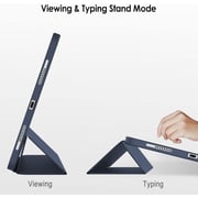 FITIT Protective iPad 11Pro/10.9 Case, Slim Stand Smart Cover With Pencil Holder And Trifold Stand -Blue