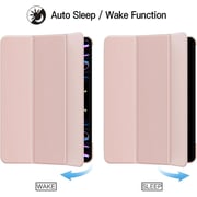 FITIT Protective iPad 11Pro/10.9 Case, Slim Stand Smart Cover With Pencil Holder And Trifold Stand -Pink