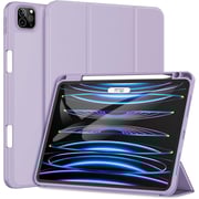 FITIT Protective iPad 12.9 Case, Slim Stand Smart Cover With Pencil Holder And Trifold Stand -Purple