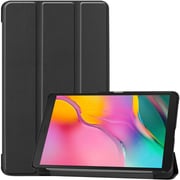 FITIT Protective Case for Galaxy Tab A7 Slim Stand Smart Cover With Pencil Holder And Trifold Stand -Black