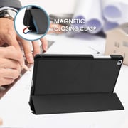 FITIT Protective Case for Galaxy Tab A7, Slim Stand Smart Cover With Pencil Holder And Trifold Stand -Black