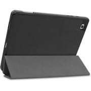 FITIT Protective Case for Galaxy Tab S6 Lite, Slim Stand Smart Cover With Pencil Holder And Trifold Stand -Black