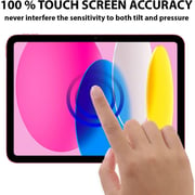 FITIT Screen protector for IPad 109 inch 10th Generation Edge to Edge Full Screen Coverage Anti Scratch Clear Tempered Glass