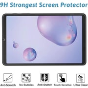 FITIT Screen protector for Galaxy A8 Edge to Edge Full Screen Coverage Anti Scratch Clear Tempered Glass