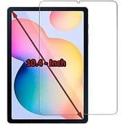 FITIT Screen protector for Galaxy Tab S6 Lite Edge to Edge Full Screen Coverage Anti Scratch Clear Tempered Glass