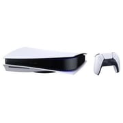 Sony PlayStation 5 Console (CD Version) White - Middle East Version with Call of Duty Modern Warfare III Game