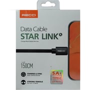 Recci Fast Charging 5A Data Cable 1.5m - RTC-N17C
