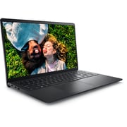 Dell Inspiration Laptop - 12th Gen / Core i3-1215U / 15.6inch FHD / 256GB SSD / 8GB RAM / Intel UHD Graphics / Windows 11 Home / English & Arabic Keyboard / Black / Middle East Version - 3520-INS-E007-BLK