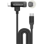 Momax 2-in-1 USB Cable 1.5m Black