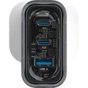 Momax 3-Port GaN Wall Charger White