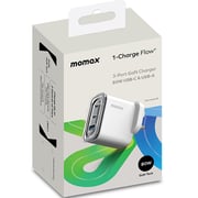 Momax 3-Port GaN Wall Charger White