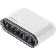 Momax 6-Port GaN Desktop Charger White