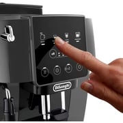 Delonghi Coffee Machine with Manual Milk Frother, Grey – ECAM220.22.GB