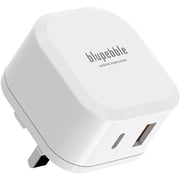 Blupebble 2-Port GaN Charger 65W White