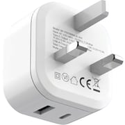 Blupebble 2-Port GaN Charger 65W White