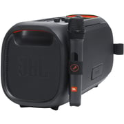 JBL Partybox On-The-Go Essential 2 Speaker With Wireless Mic Black