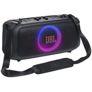 JBL Partybox On-The-Go Essential 2 Speaker With Wireless Mic Black