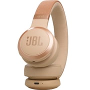 JBL JBLLIVE670NC-SAT Wireless Over Ear Headphones Sandstone