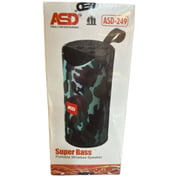 ASD Super Bass Portable Wireless Speaker AsSD-249 - Black