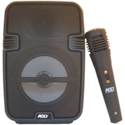 ASD Wireless Speaker With Wired Mic And Disco Light ASD-150 - Black